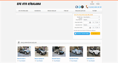 Desktop Screenshot of efeotokiralama.com